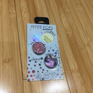 New Purple Marble SpinPop Petite Pops Mini Phone Grips